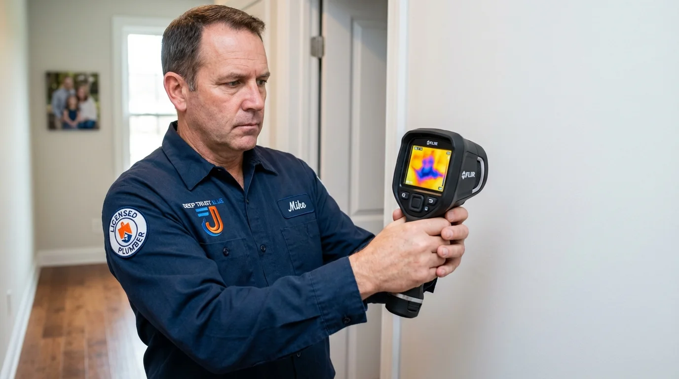 Thermal imaging leak detection by Johns Plumbing LLC in Zillah